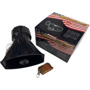 Haut-parleur sirène sans fil sept tons de haute qualité, étanche, pour voiture (vente en gros) - Product Image 5