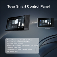 Smart Home Centrale Bedieningspaneel 8-inch IPS Display Android OS Multi-modale Touch, Spraak- & App-bediening voor Smart Home Automatisering