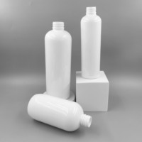 Flacon de pulvérisation en plastique PET, de qualité supérieure, rond, en noir ou blanc, transparent, avec bouchon à pompe, 250ml