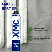 Mousse polyuréthane multifonctionnelle XMCF20 pour le remplissage, l'étanchéité, le collage et l'isolation pour usage en construction