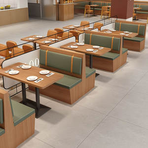 Asientos de cabina de cuero de rayas verticales de alta calidad y mesa de mármol Sillas De Metal dorado y mesa de comedor para restaurante - Product Image 5