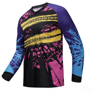 Camiseta de Ciclismo MTB para Exteriores, Ropa Protectora para Todo Clima, Serie Sunny, Camisetas Deportivas de Montaña, Ropa Deportiva Informal, Ropa de Entrenamiento - Product Image 3