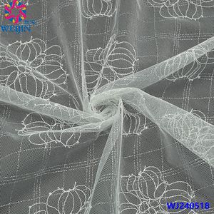 2025 personnalisé Nylon Spandex soie Tulle imprimé dentelle maille chaîne tricoté puissance maille tissu pour décontracté scène robe <span class=keywords><strong>jupe</strong></span> fil - Product Image 5