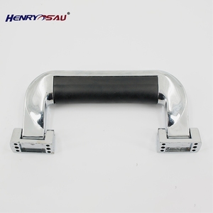 Hardware grossisti u tipo genuino valigia di cuoio di plastica maniglia di montaggio parte - Product Image 2