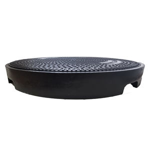 Cincin lubang Manhole pemeriksaan kotoran D400 ringan dan penutup DENGAN Gasket tahan air - Product Image 1