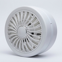 Ventilador de Extracción Circular Premium con Motor de Aluminio Resistente y Flujo de Aire Potente para Ventana de Cocina