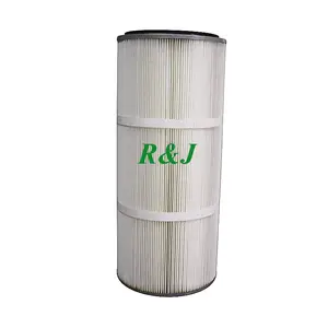 Manufacturer Dust Extraction System Industrial Polyester Pleated Air Filter Cartridge