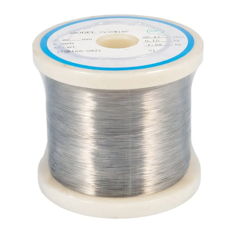 Electric Nickel Chromium Resistance Alloy Nichrome 2080 Heating Wire for furnace