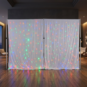 <b>LED</b> <b>Star</b> Curtain with RGB White Blue Red Green Lights for Stage Event Decoration - Product Image 5