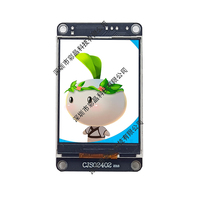 2025 Module d'affichage LCD TFT intelligent intelligent de 2.4 pouces avec écran tactile 240*320 Pixel RS232 RS485 TTL Interface Support inclus