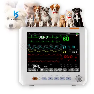 8 inch screen portable veterinary cardiac monitor for animals