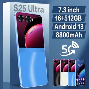 Nuevo S25 Ultra de 6.7 Pulgadas, 12GB+512GB, 48MP+72MP, 7000 <span class=keywords><strong>MA</strong></span>, <span class=keywords><strong>Android</strong></span> 14.0, Desbloqueo Facial, Teléfono Inteligente 5G - Product Image 6