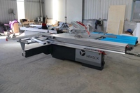 Scie à table coulissante de 2800 mm avec moteur de 5,5 kW pour le travail du bois, scie à panneaux pour contreplaqué, MDF, PVC, meubles et armoires