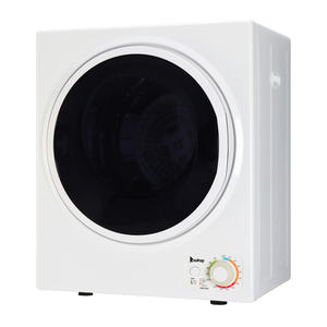 DB ZOKOP GYM25-78 Compact Portable 120V MÉCANIQUE Ménage Sèche-linge 1.6cuft Tambour En Acier Inoxydable Noir Blanc pour - Product Image 1