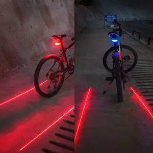 자전거 LED 미등 안전 경고등 야간 산악 자전거 후미등 테일 램프 자전거 라이트