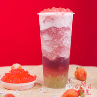 Venta al por mayor Juicy 3Kg Raspberry Flavor Popping Boba para Bubble Tea y Postres Shop