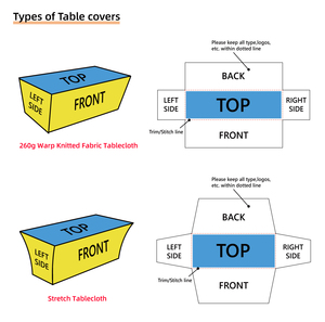 Custom Full Bleed Print <b>Table</b> Cover Wholesale ODM, Custom Size <b>Table</b> <b>Runner</b> For Signage & Advertising Material Distributor - Product Image 5