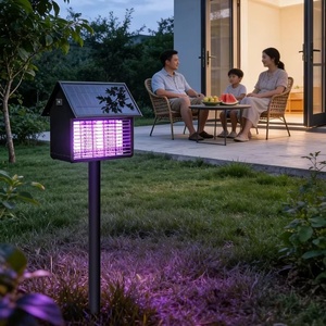 Lampes solaires <span class=keywords><strong>anti</strong></span>-insectes, tue-moustiques d'extérieur, étanches IP65, LED SMD <span class=keywords><strong>pour</strong></span> cour, <span class=keywords><strong>jardin</strong></span>, villas, fermes - Product Image 2