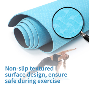 Tapete de <span class=keywords><strong>Yoga</strong></span> Zhensheng de Alta Calidad, Duradero, Antideslizante, Suave, de TPE, <span class=keywords><strong>para</strong></span> Ejercicio, Fitness, <span class=keywords><strong>Yoga</strong></span> en Casa, Pilates y Estiramiento - Product Image 2
