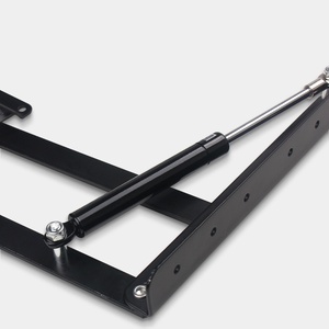 Coffee <b>Table</b> Height Adjuster Telescopic <b>Folding</b> Support Frame Steel Easy Assembly for Kitchen Living Room Hotel Use - Product Image 2