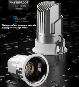<span class=keywords><strong>Spot</strong></span> commercial étanche Ip65 Dimmable Anti-éblouissement <span class=keywords><strong>Led</strong></span> Downlight sans garniture encastré vers le bas pour les Downlights d'hôtel - Product Image 6