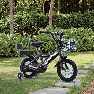 Bicicleta de acero de alto carbono de 12 <span class=keywords><strong>pulgadas</strong></span> al por mayor de China 2025 para niños Venta caliente con rueda de entrenamiento Precio barato Bicicleta para niños - Product Image 3