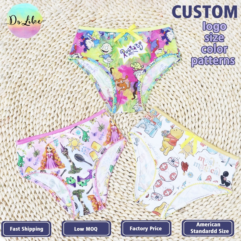 Custom Kids Clothing Bummies Bamboo Underwear