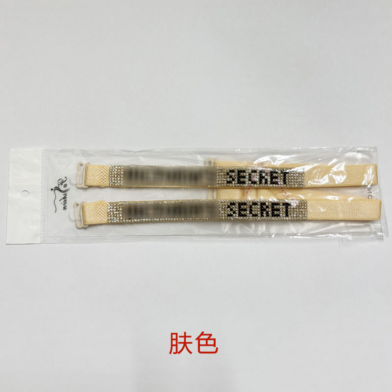 Victrias secret con tracolla diamantata-colore della pelle