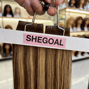 <span class=keywords><strong>Capelli</strong></span> Vergini Intrecciati Premium Genius Weft, Estensioni di <span class=keywords><strong>Capelli</strong></span> Umani per Donne - Product Image 4