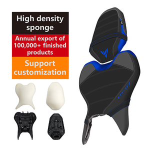 Offre Spéciale pièces modifiées MT07 MT-07 housse de siège en cuir PU coussin coussin de siège de moto de rue pour Yamaha moto <span class=keywords><strong>nue</strong></span> - Product Image 1