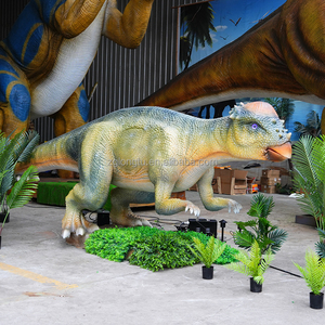 Dinosaurio Pachycephalosaurus Robótico Realista para Parque de Atracciones LT-4-90, Simulación Natural, Proveedor de Fábrica Zigong - Product Image 4