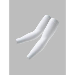 Men's Aqua X <b>Wrist</b> Cool Toshi White Arm <b>Warmers</b> - Product Image 1