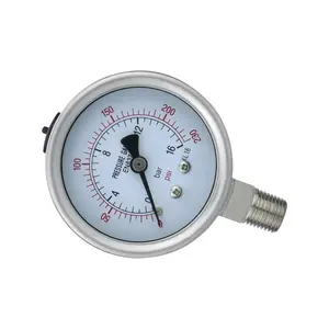 Wholesale Price Stainless 1-600 Bar Corrosion Resistant Steel Pressure Gauge Fittings10 Bar Pressure Gauge