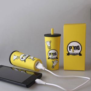 Banco de Energía 3D de PVC con Logotipo Personalizado, 2600 mAh, Diseño OEM, Carga Rápida Micro USB, Iluminación LED - Product Image 3