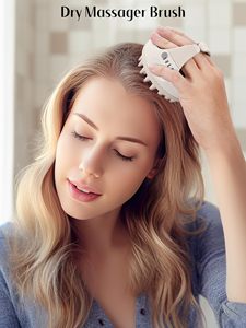 Da đầu Massager tăng trưởng tóc với mềm Silicone lông để loại bỏ gàu và làm giảm ngứa dầu gội đầu bàn chải Lược - Product Image 6