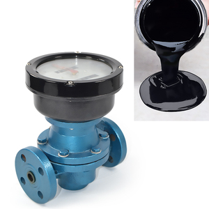 Medidor de flujo de engranaje ovalado de aceite de palma, combustible pesado, barato, Shanghai Jns - Product Image 5