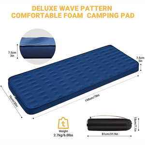 HOMFUL Bán Buôn Nhỏ Gọn Trọng Lượng Nhẹ Giường Không Khí Inflatable Ngủ Mat Ngủ Pad Cắm Trại Nệm Không Khí - Product Image 2