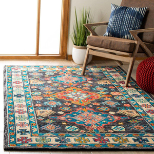 Modern Abstract Rectangle Area Rug Wool Polyester Tufted Non <b>Slip</b> Living Room Floor <b>Mat</b> Medium Pile - Product Image 3