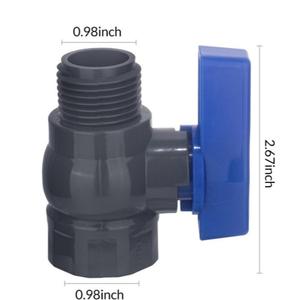 ท่อหยุดแบบเกลียว3/4GHT แมนนวลมาตรฐานอเมริกันพร้อมอุปกรณ์ต่อสายไฟด้านนอกสำหรับสวิตช์น้ำข้ามพรมแดน - Product Image 2