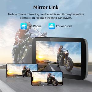 Rhythm Wireless Motorcycle CarPlay Android <b>Auto</b> Dual Camera DVR 6.25 Inch Waterproof Navigation Screen With BT Audio - Product Image 3