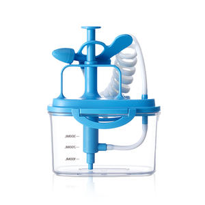 H04 Olla manual para irrigación nasal de 300 ml, tipo prensa, para adultos y niños, color azul - Product Image 3