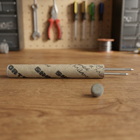 Stylos à bille promotionnels de la marque Shorty, encre noire, largeur d'écriture 0,7 mm, avec clip, fabriqués en Italie, en vrac, pour cadeaux.