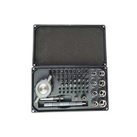 Kit de 40 embouts de tournevis de précision en acier S2 pour visseuses à chocs, perceuses, outils électriques et réparations domestiques, avec étui en plastique, OEM