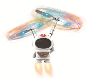 塑料遥控飞机传感器感应飞机飞行体感应飞行玩具带光飞球玩具