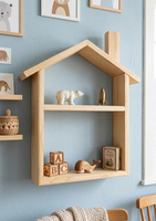 Étagère murale Montessori pour enfants, organisateur de jouets, étagère de présentation de jouets, étagère de rangement pour jouets Montessori