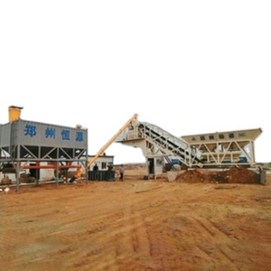 Planta Mezcladora de Concreto Móvil Portátil Nueva, de 25-75m3/h, Lista para Usar, para Diversos Equipos Mecánicos - Product Image 3