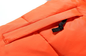 Chaqueta de Invierno para Hombre con Cierre, Cuello Alto, Acolchado Base, Servicio OEM, Resistente al Viento, Colores de Contraste Personalizados - Product Image 6