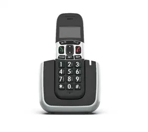 인터콤 기능이있는 Dect 6.0 대형 버튼 디지털 무선 전화