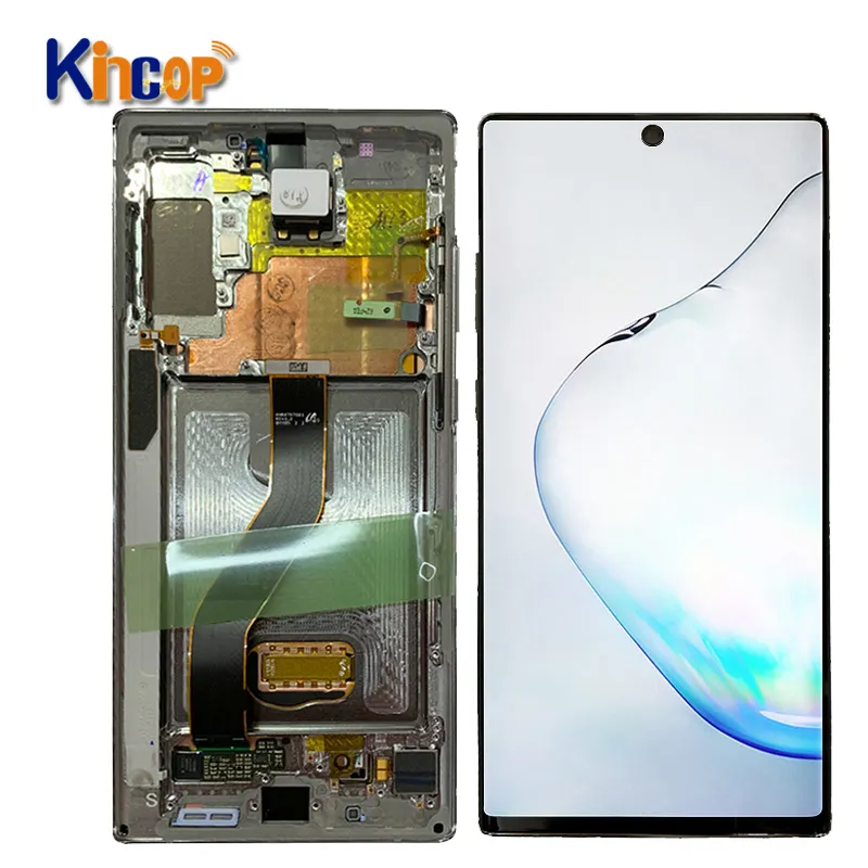 Mobile Phone Lcds For Samsung Galaxy Note10+ 5G Lcd Display Touch Screen