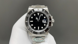 Montre de poche de luxe pour homme Tandorio NH35A avec mouvement automatique Seiko, 20 BAR, plongée, bracelet en acier 40 mm, marques lumineuses - Product Image 4